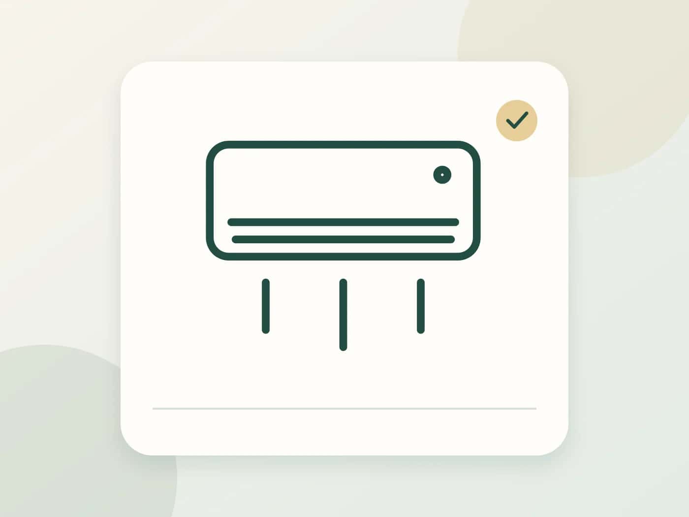 Illustration: AC / Air Conditioning Maintenance; not a photograph of a completed job or local branch