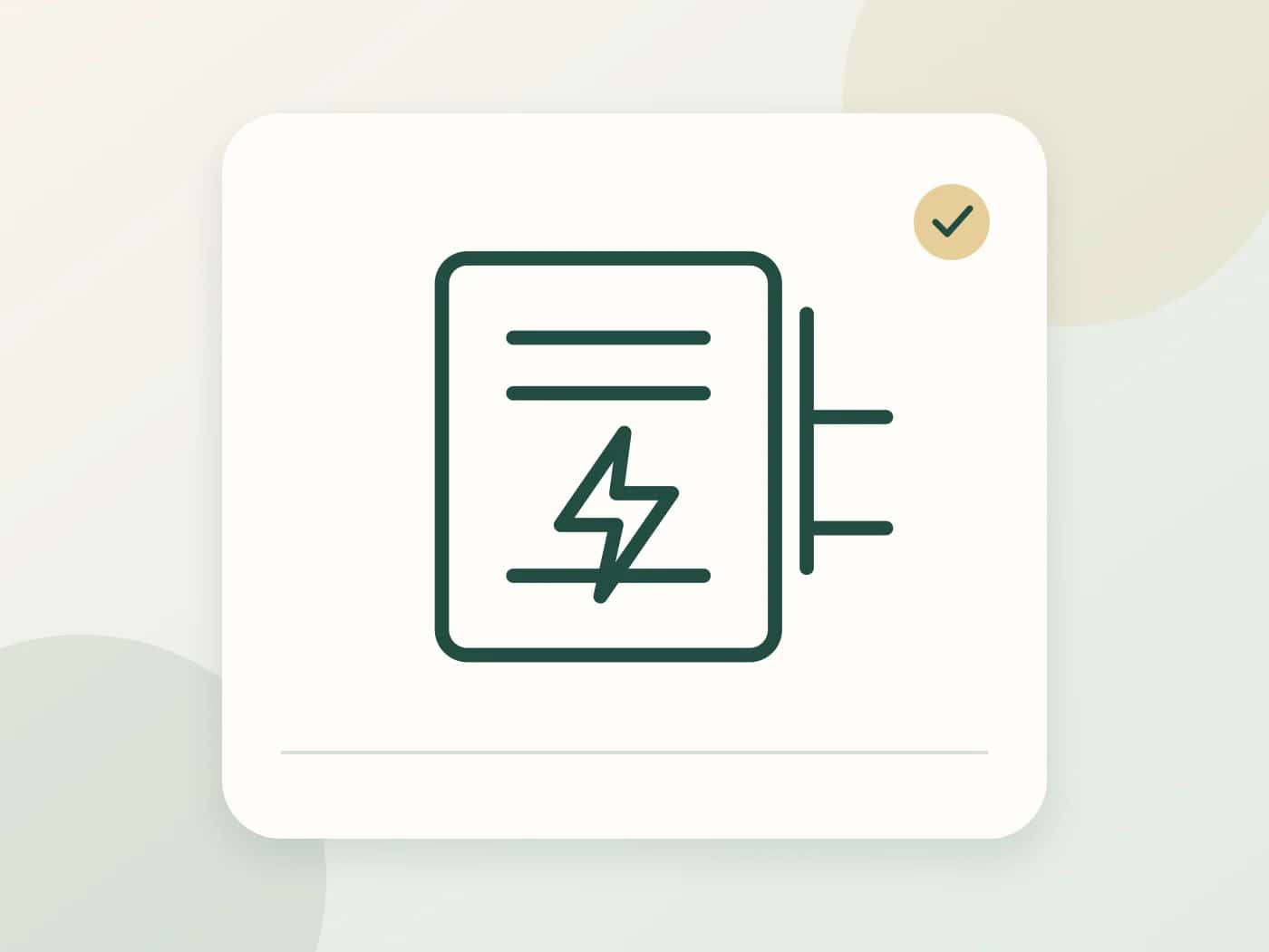 Illustration: Electrical Maintenance; not a photograph of a completed job or local branch