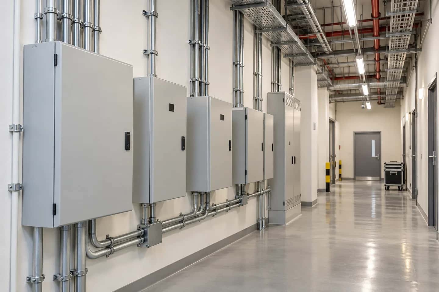 AI-generated illustrative image: Electrical Maintenance; not a real customer project or branch photograph
