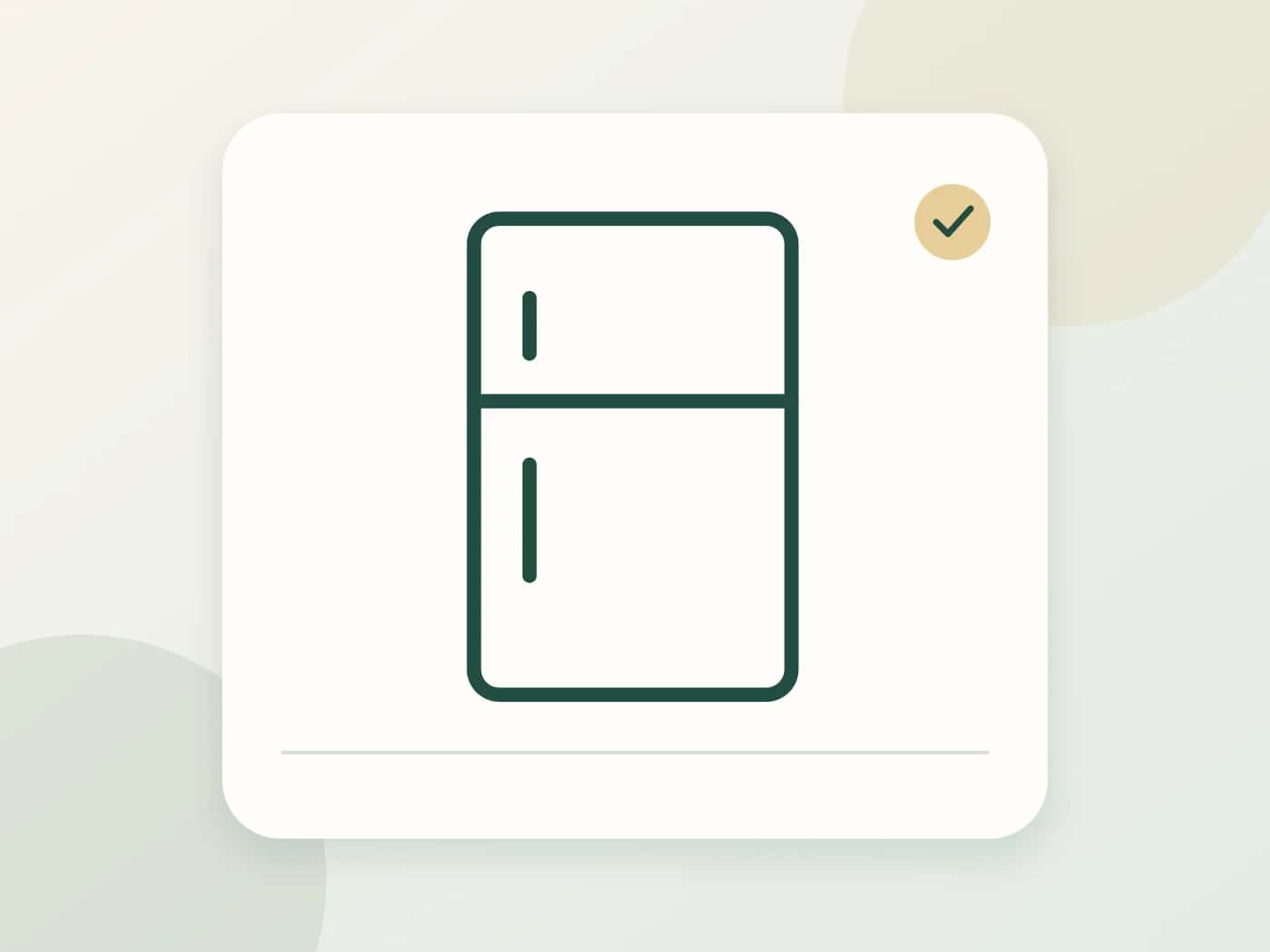 Illustration: Refrigerator Maintenance / Repair; not a photograph of a completed job or local branch